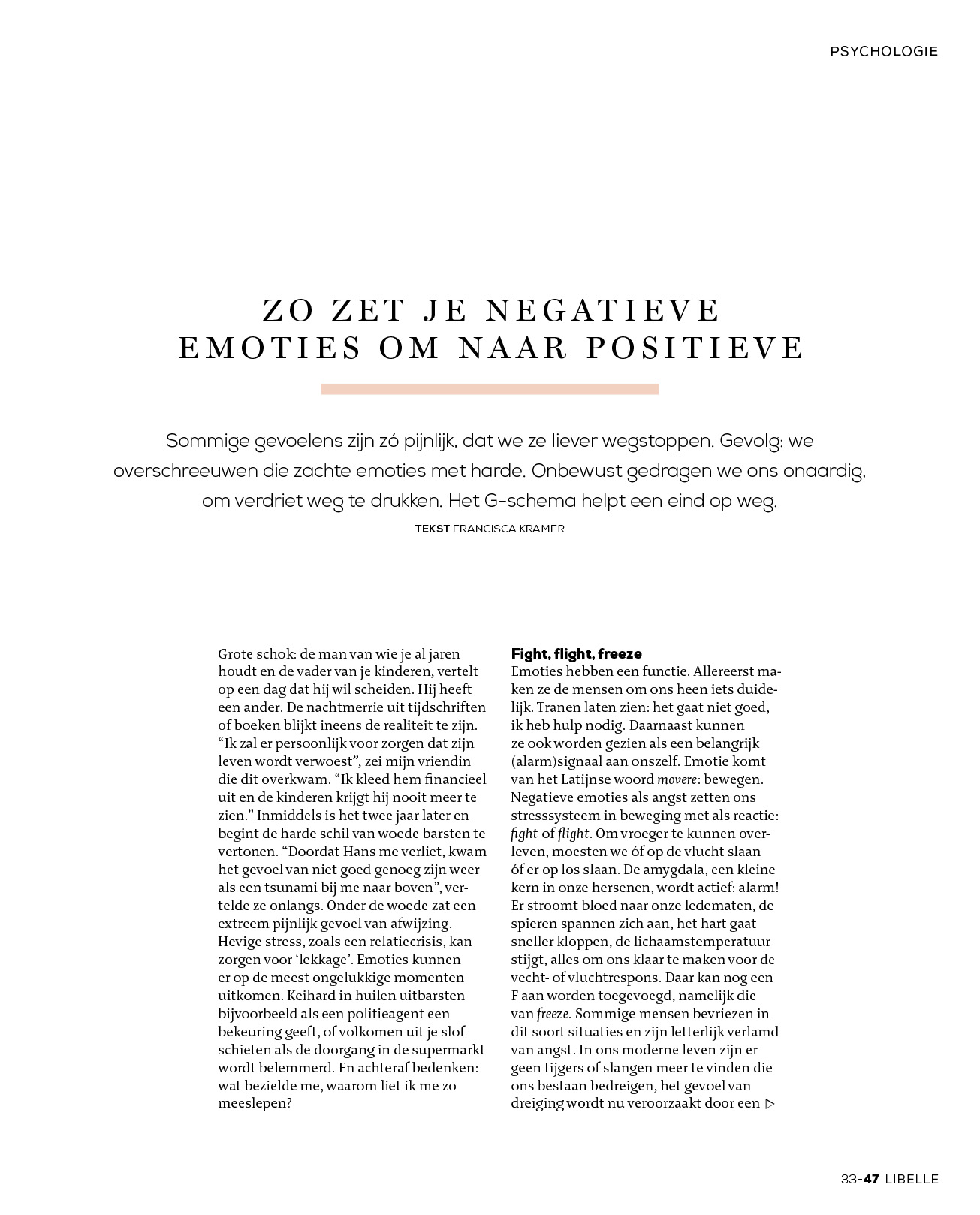 Negatieve emoties omzetten naar positieve 2